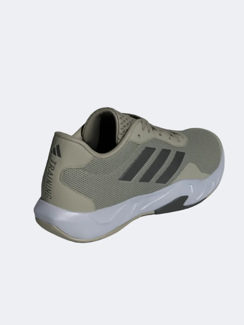 Adidas Amplimove Men Training Shoes Silver Pebble/Black