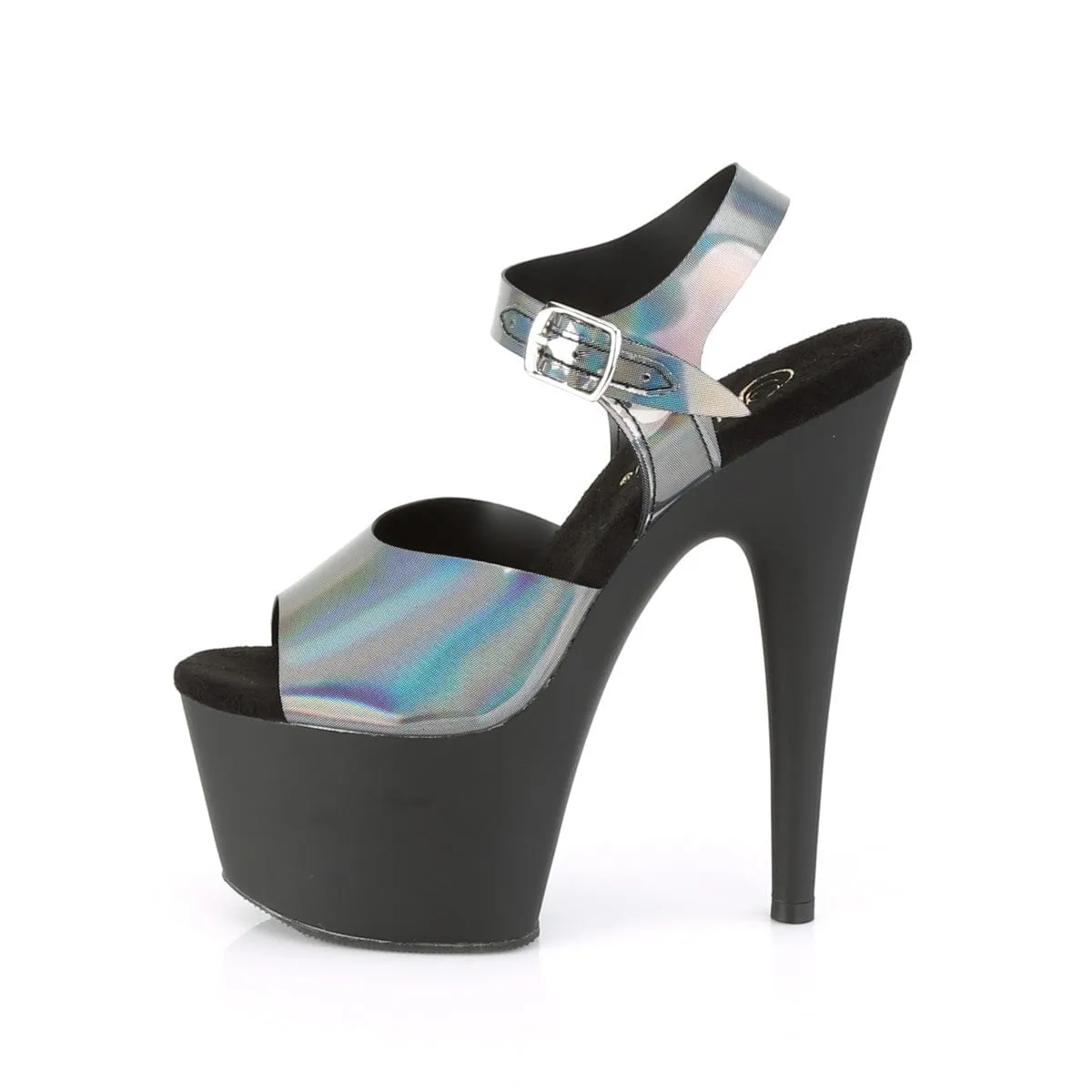 ADORE-708N-DT Pewter Hologram TPU/Black Matte