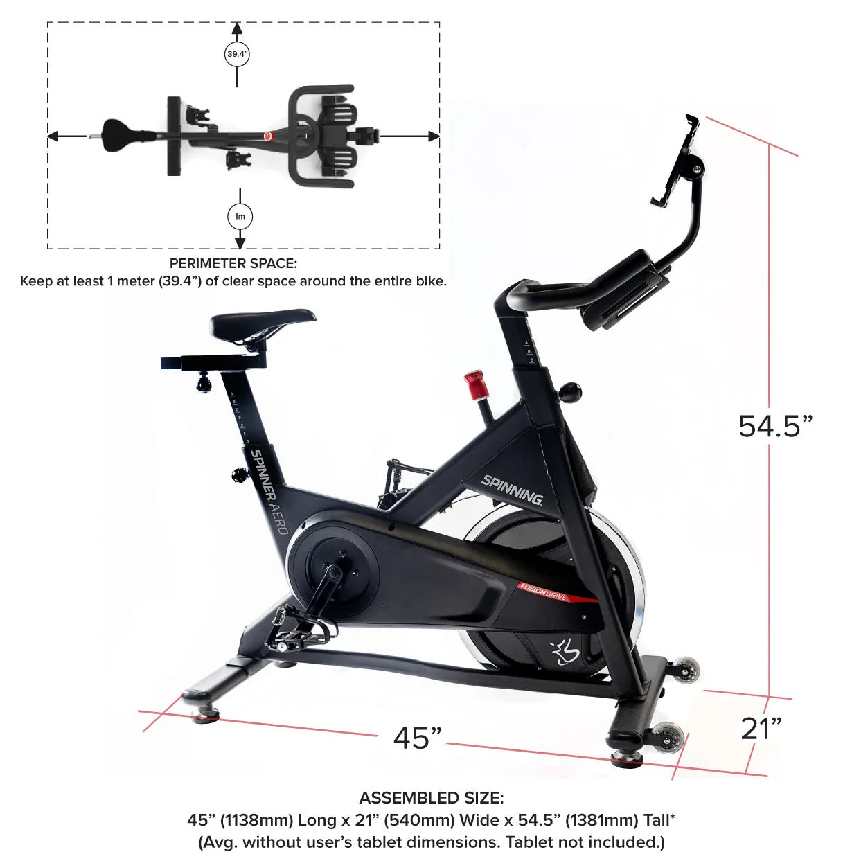 Aero Connected Spinner® Bike