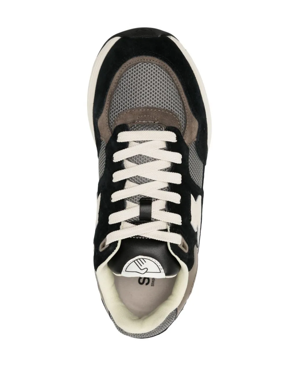 Amiel S-Strike panelled sneakers