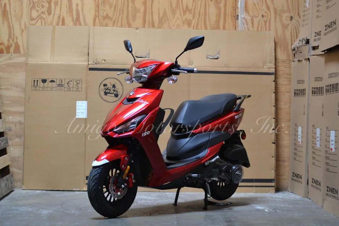 Amigo Super Sports SS-150 Scooter new for SEMI Assembled. CA Legal (Special price for 2022 model).