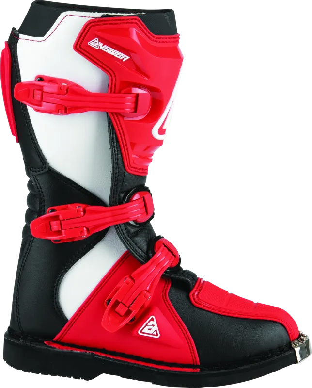 Answer AR1 Boot Black/Red Youth - 1