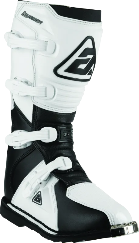 Answer AR1 Boot Black/White - 8