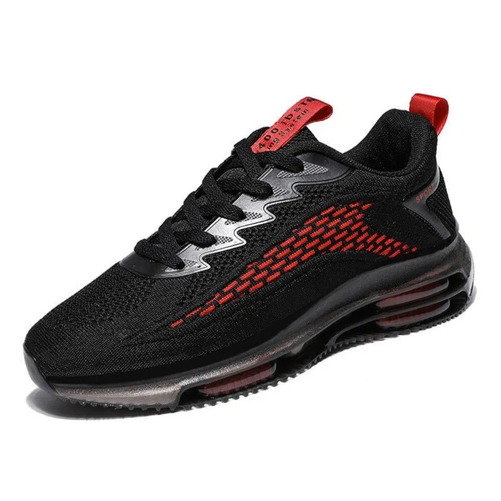 Anti-Slip PU Leather Running Shoes