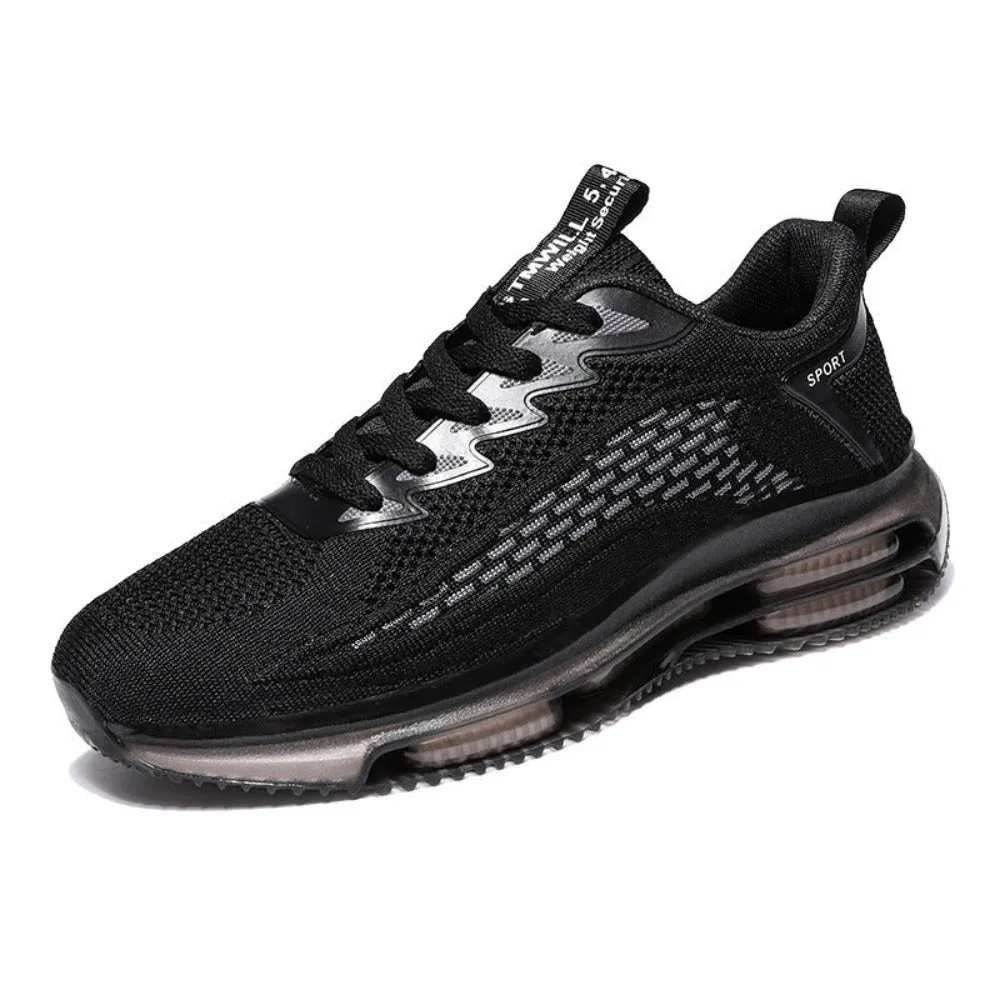 Anti-Slip PU Leather Running Shoes