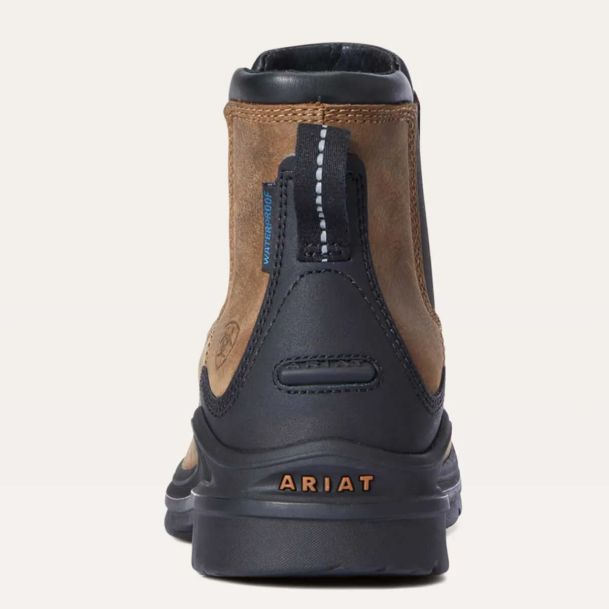 ARIAT Barnyard Twin Gore II Waterproof Boots - Mens - Antique Brown