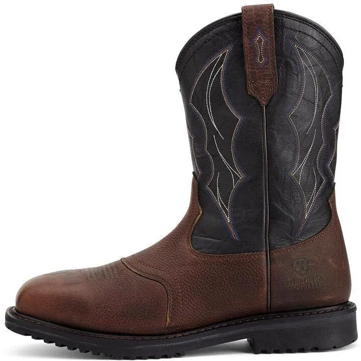 Ariat Men's RigTek 11" Wide Square Comp Toe WP Western Work Boot - 10012932