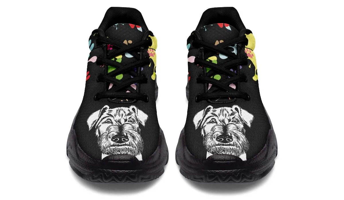 Artsy Schnauzer Chunky Sneakers