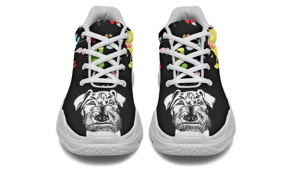 Artsy Schnauzer Chunky Sneakers