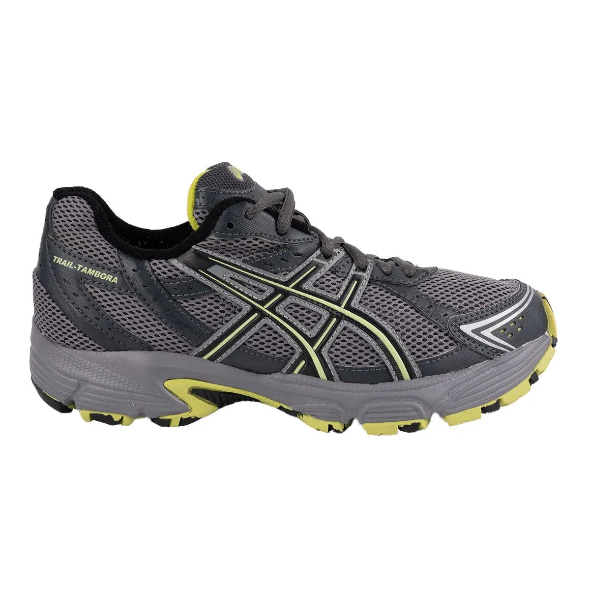 Asics Trail Tambora Hiking Sport Shoes Fabric Grey Colour For Women