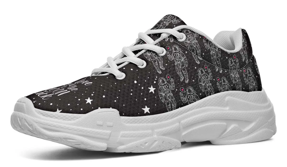 Astronaut Chunky Sneakers