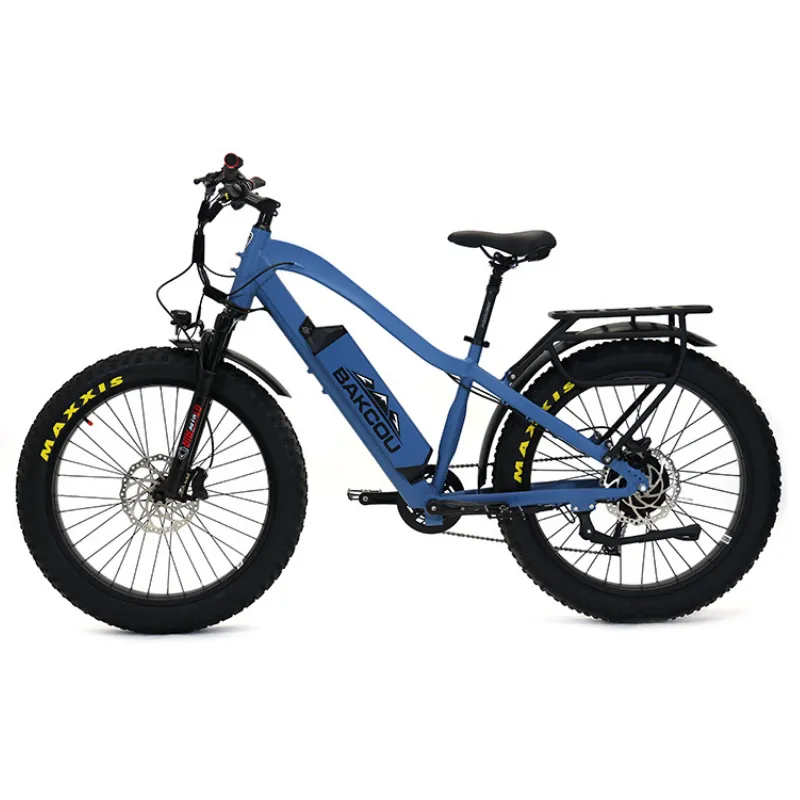 Bakcou Flatlander Fat Tire Electric Bike, 48V 750W