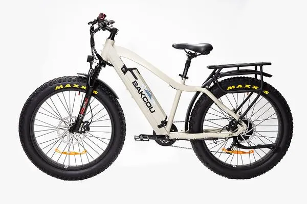 Bakcou Flatlander Hunting Ebike Fat Tire Electric Mountain Bike 750W