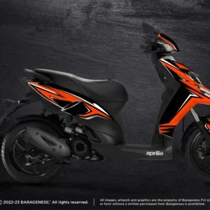 Barageness  - Aprilia SR150/160 V1  Automotive Graphics