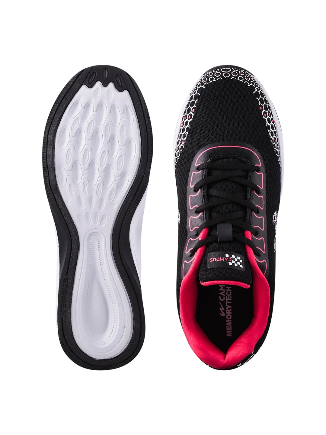 BEACH Black Women's Running Shoes