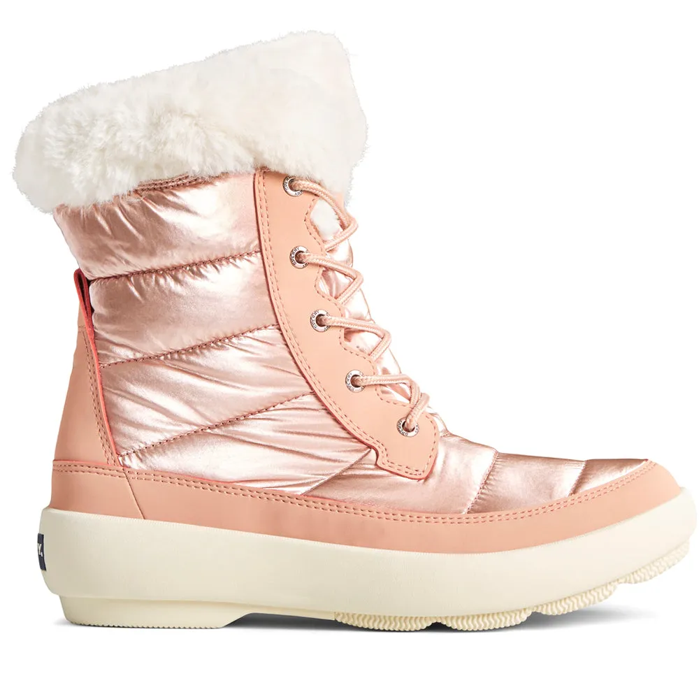 Bearing Plushwave Metallic Snow Boots