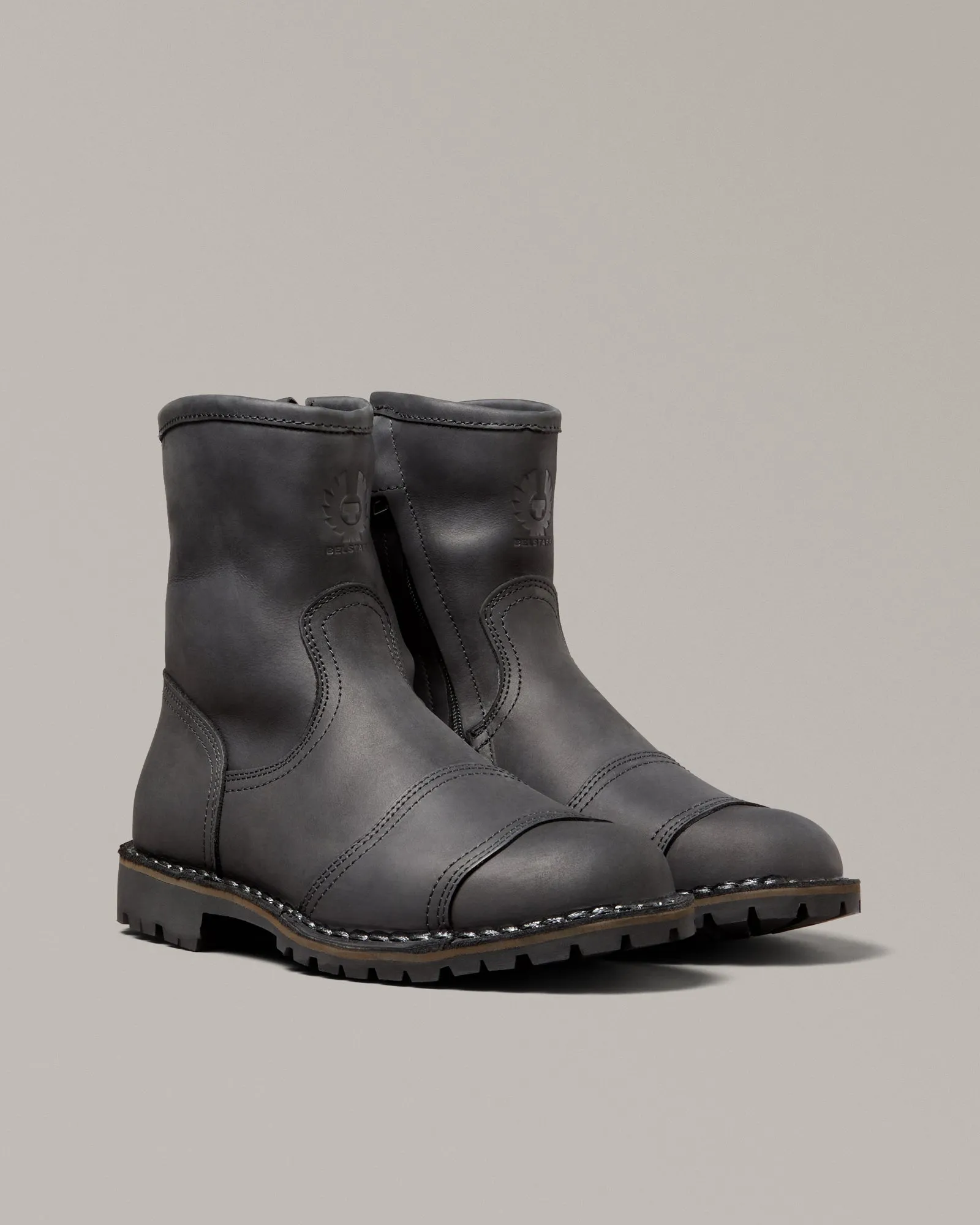 Belstaff Duration Men's Motorcycle Boots - Black