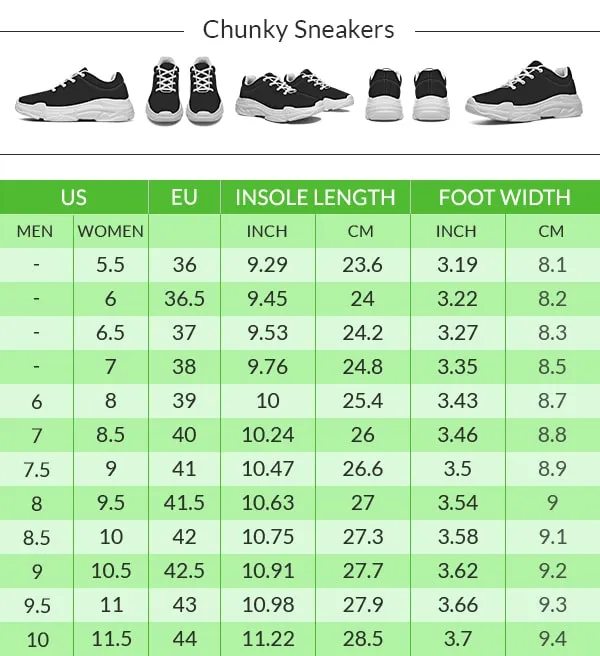 Biochemistry Research Chunky Sneakers