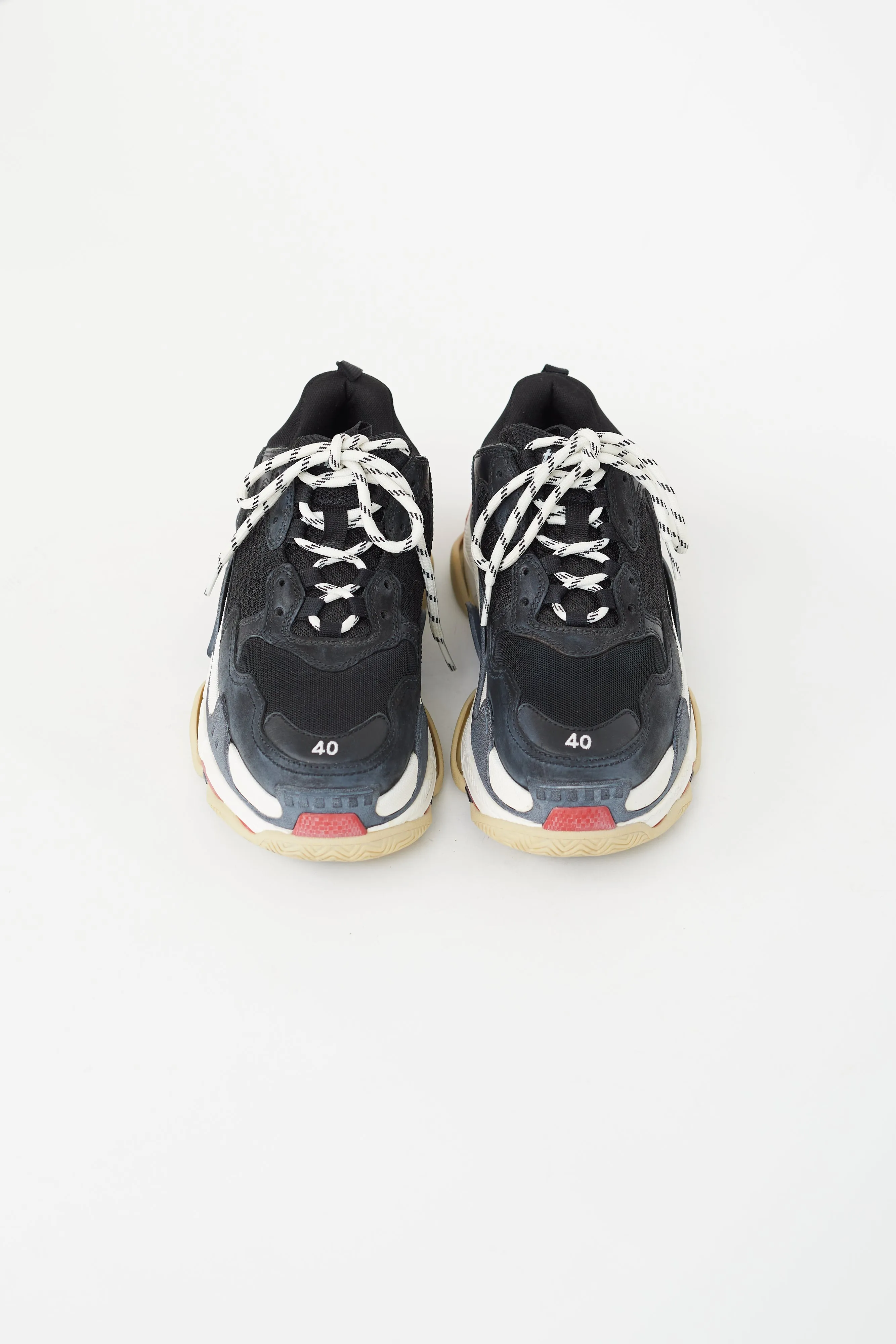 Black Multicolour Triple S Chunky Sneaker