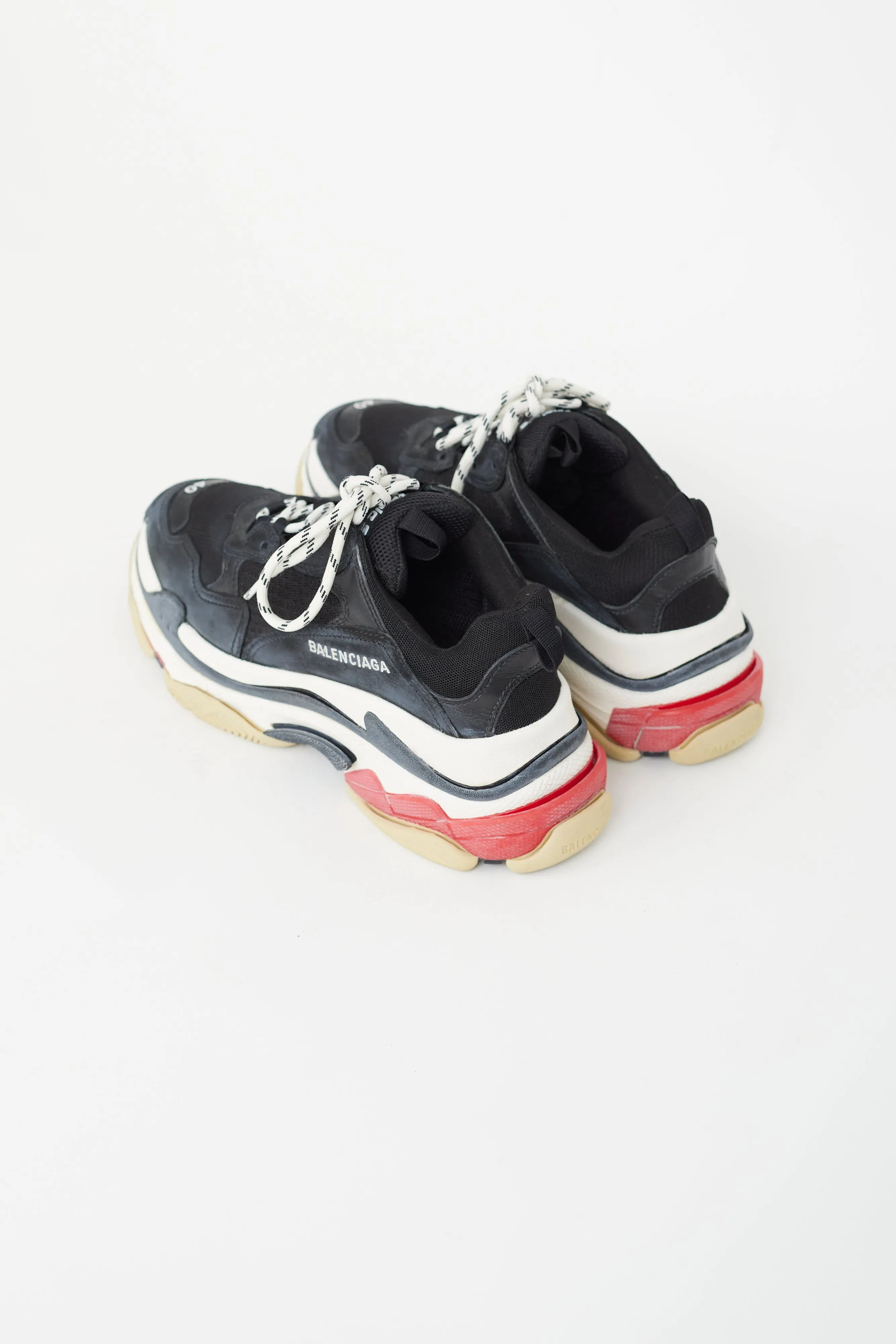 Black Multicolour Triple S Chunky Sneaker