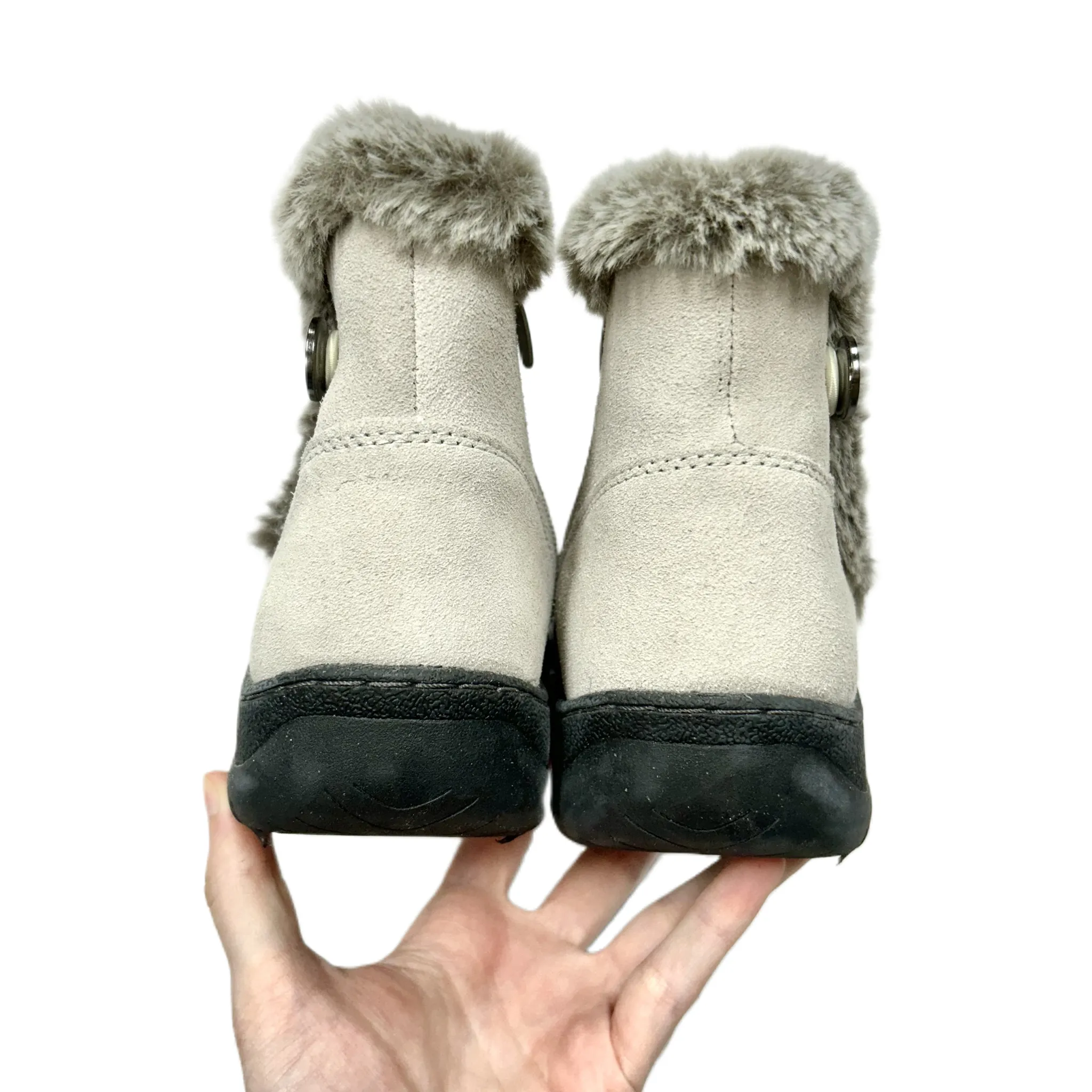 Boots Snow By Khombu In Beige, Size: 7