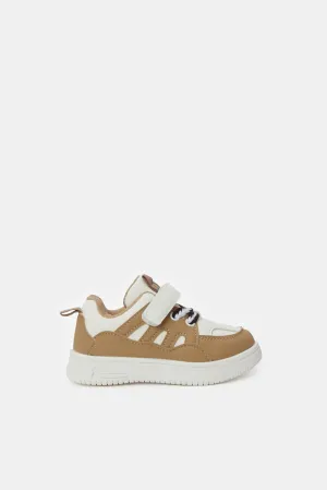 Boys Beige Chunky Sneakers