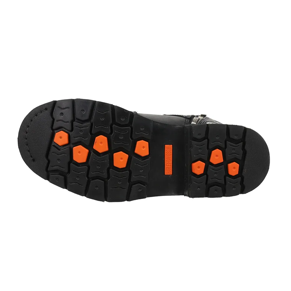 Brake Buckle Motorcycle Round Toe Boots