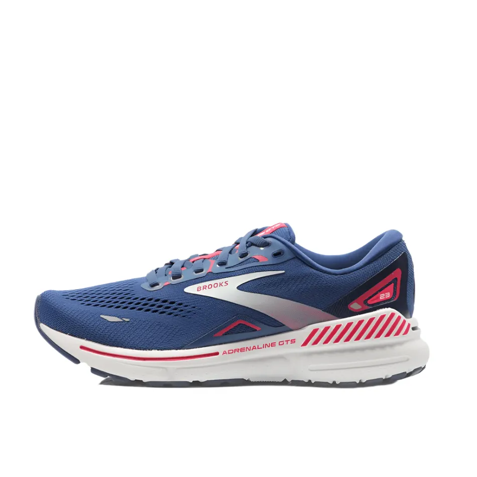 Brooks Adrenaline GTS 23 Women's Running Shoes in Blue Raspberry/White AW23