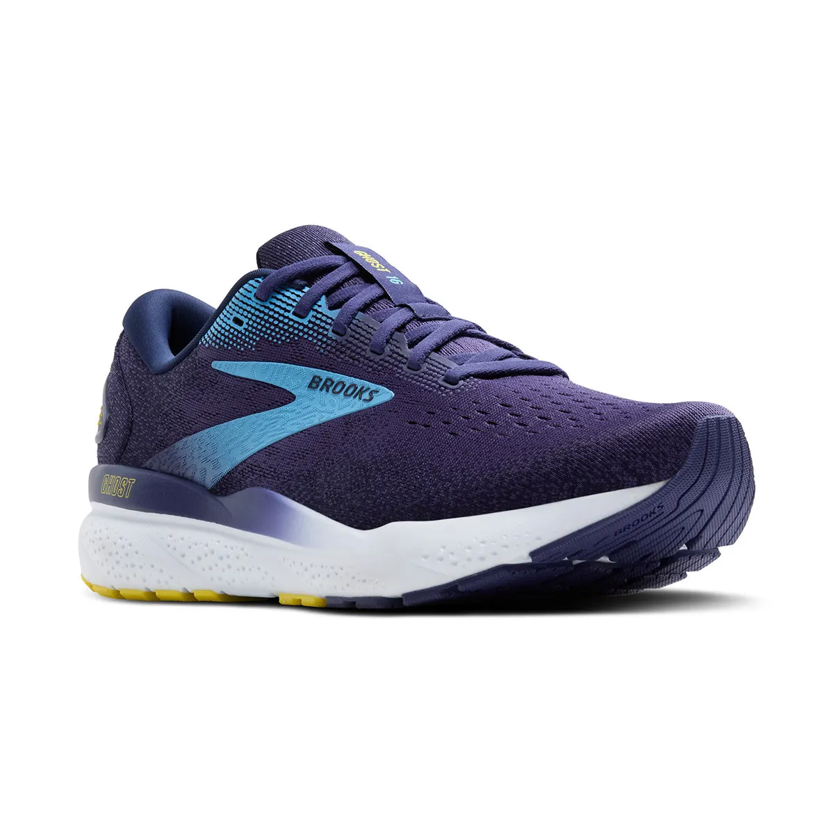 Brooks Ghost 16 Mens | Blue/bonnie Blue/yellow