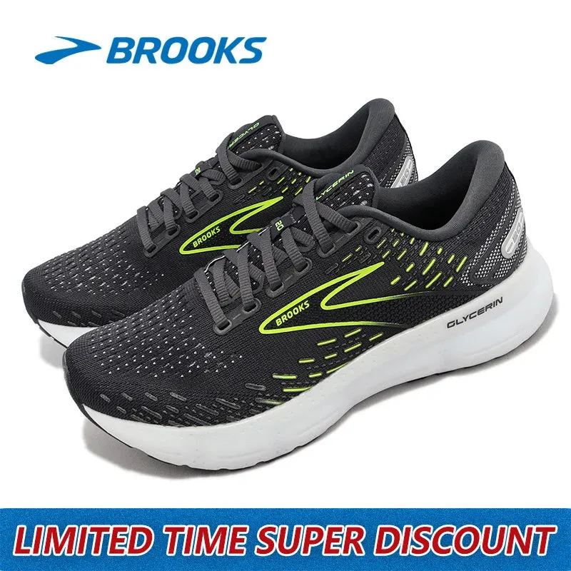 Brooks Glycerin 20 Jogging Shoes Running Support Training Sneakers Breathable Light casual shoes trail running shoes