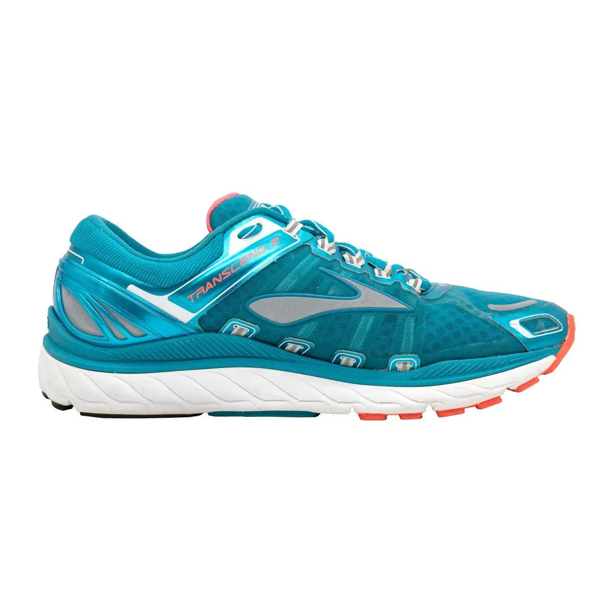 Brooks Transcend 2 Running Sport Shoes Fabric Blue Colour For Women