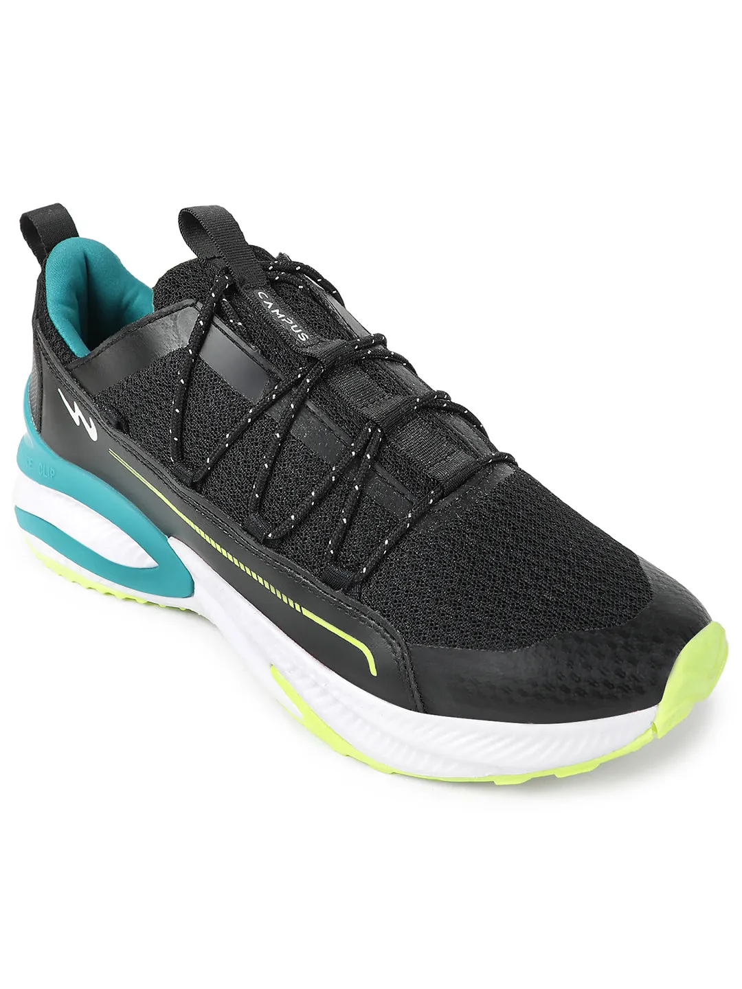 CAMP CYBORG Black Men's Running Shoes