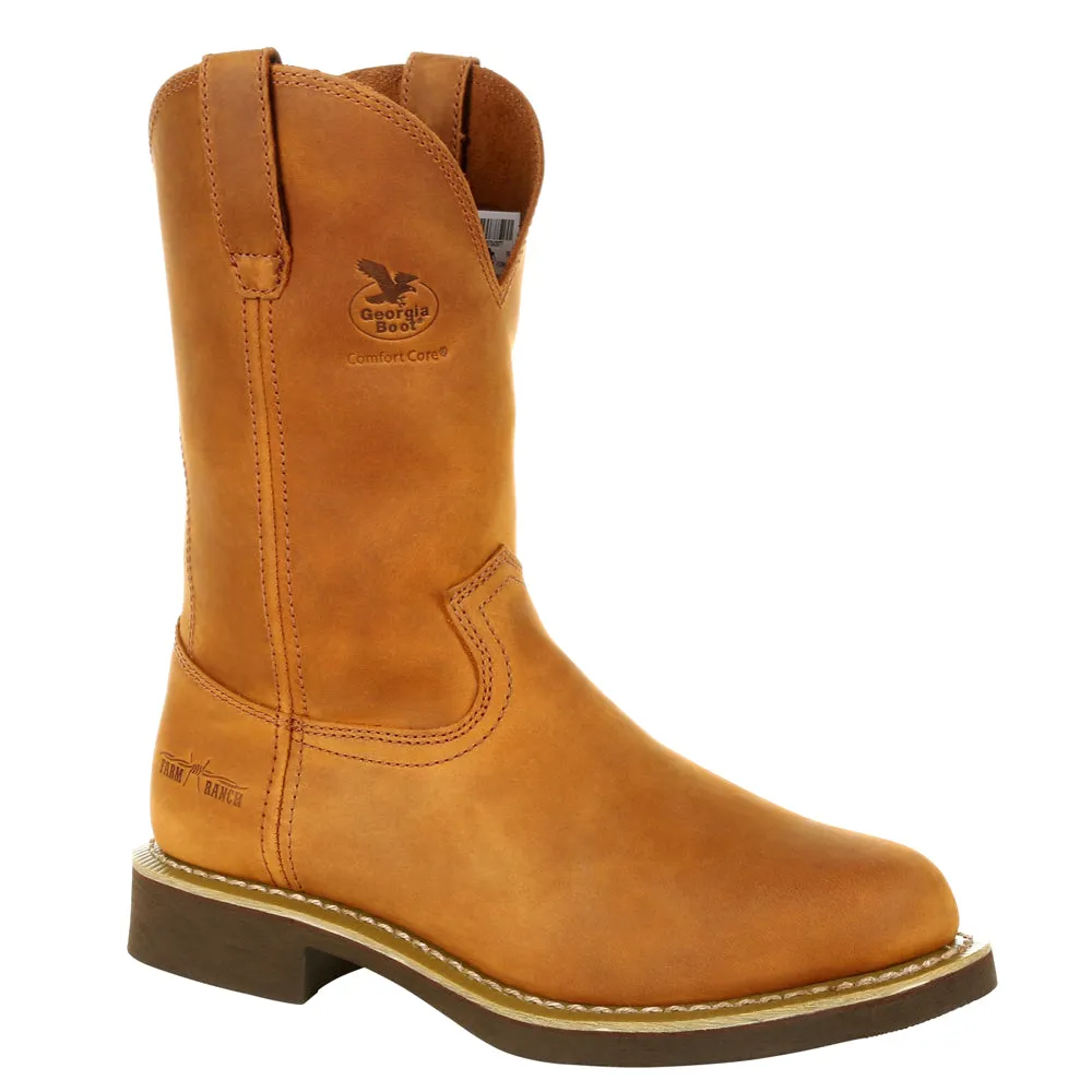 Carbo-Tec Farm and Ranch Wellington Work Boots