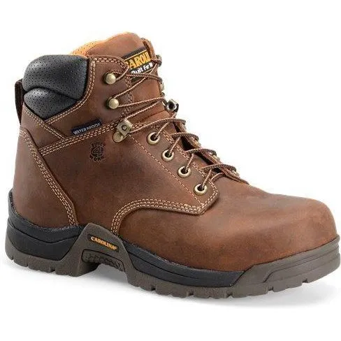 Carolina Men's Bruno Lo 6" Soft Toe WP Work Boot - Brown - CA5020