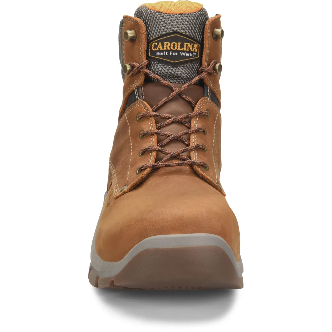 Carolina Men's Duke 6" Carbon Comp Toe WP Work Boot - Brown - CA5540