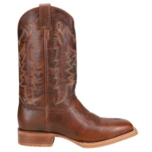 Carsen Embroidery Square Toe Cowboy Boots