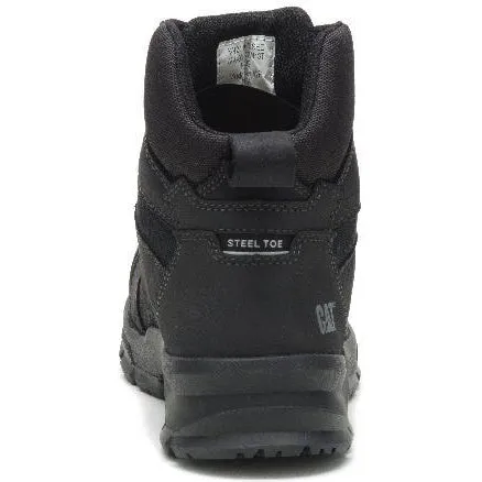 CAT Men's Accomplice X Steel Toe WP Work Boot - Black - P91329