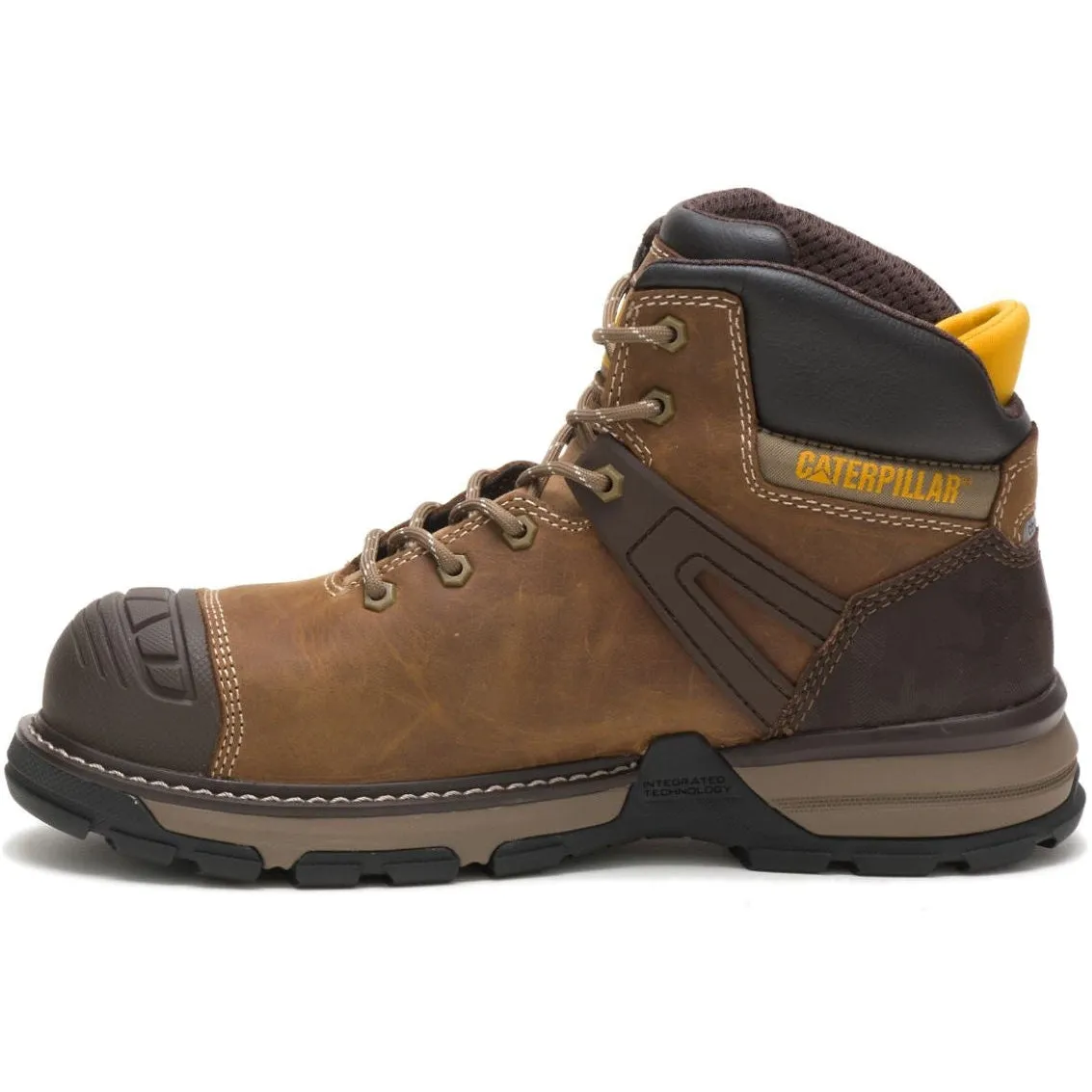 CAT Men's Superlite WP Carbon CT Work Boot - Dark Biege - P91218