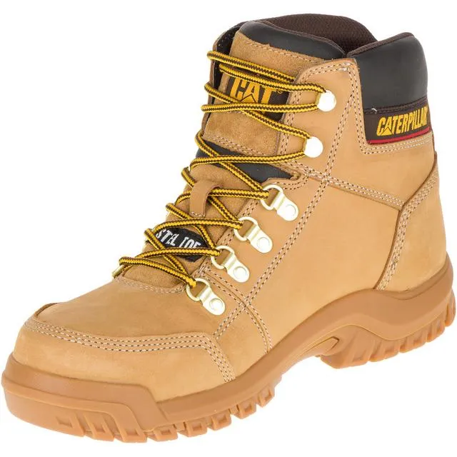 Caterpillar Men's Outline Steel Toe Work Boot, Honey Reset | P90801