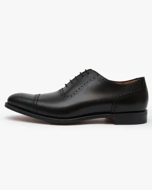 Cheaney Fenchurch Oxford Shoe - Black Calf Leather