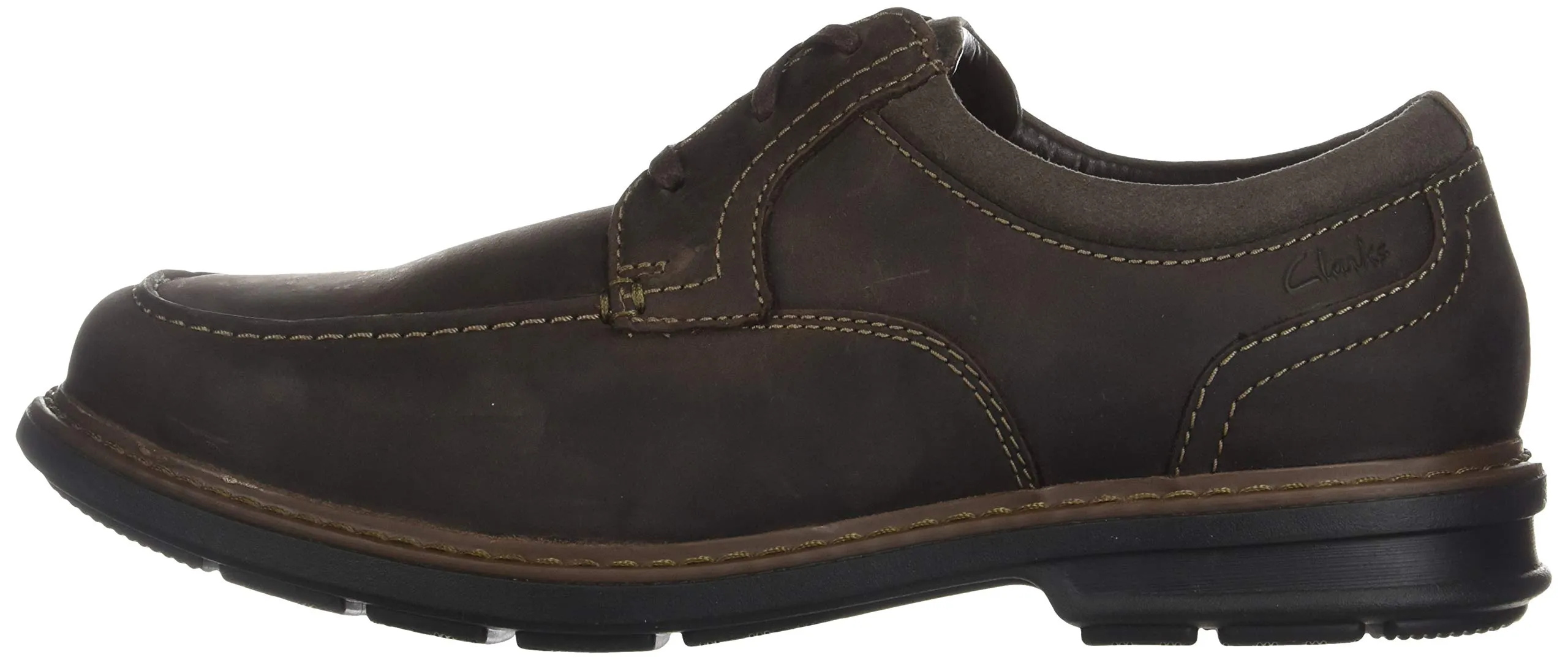 Clarks Men's Rendell Walk Oxford, Dark Brown Leather