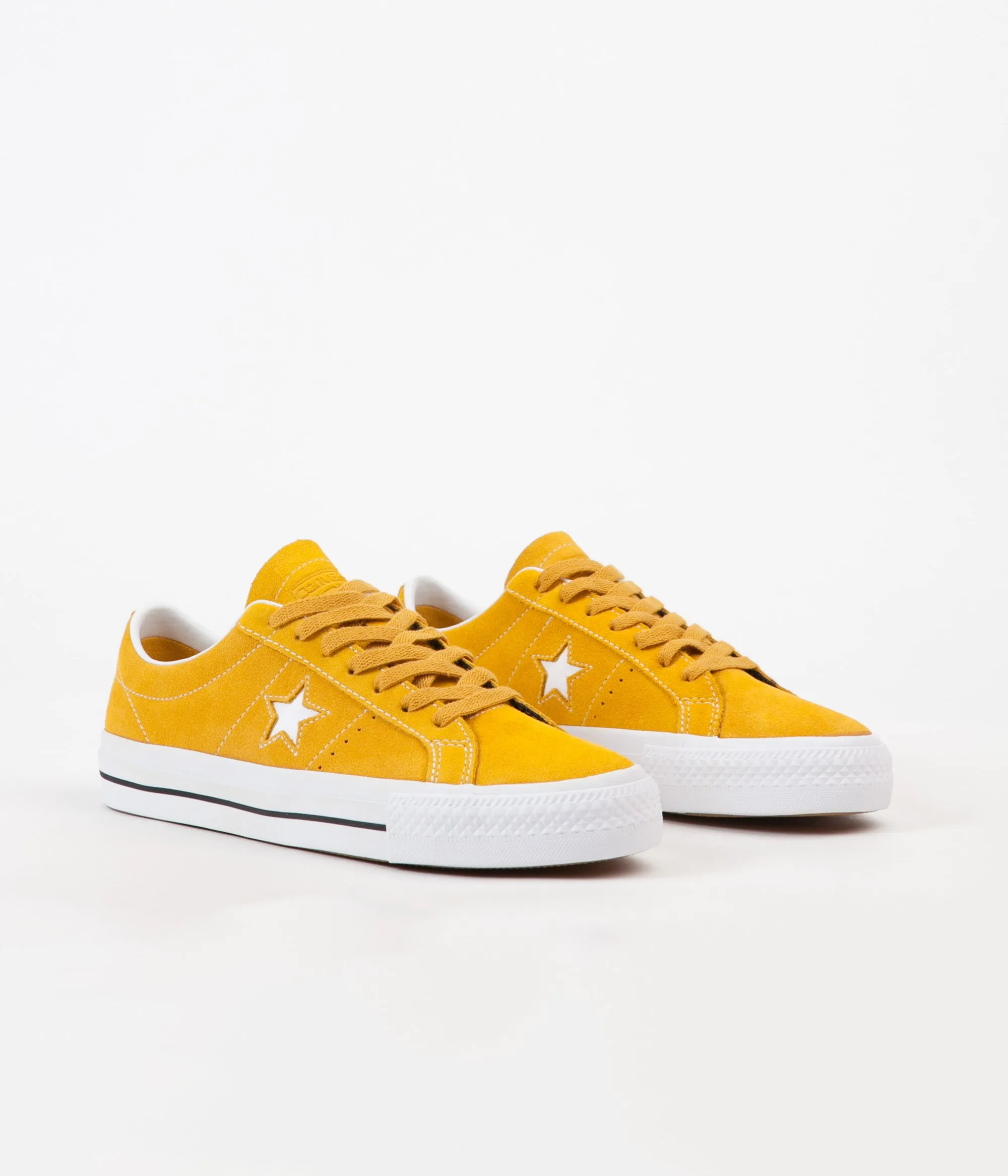 Converse One Star Pro Ox Shoes - Mineral Yellow / White / Black