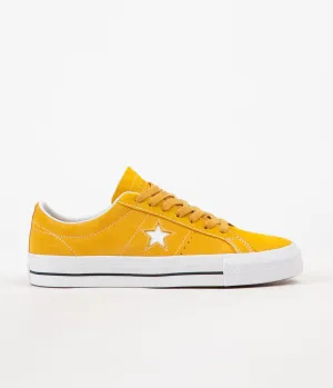 Converse One Star Pro Ox Shoes - Mineral Yellow / White / Black