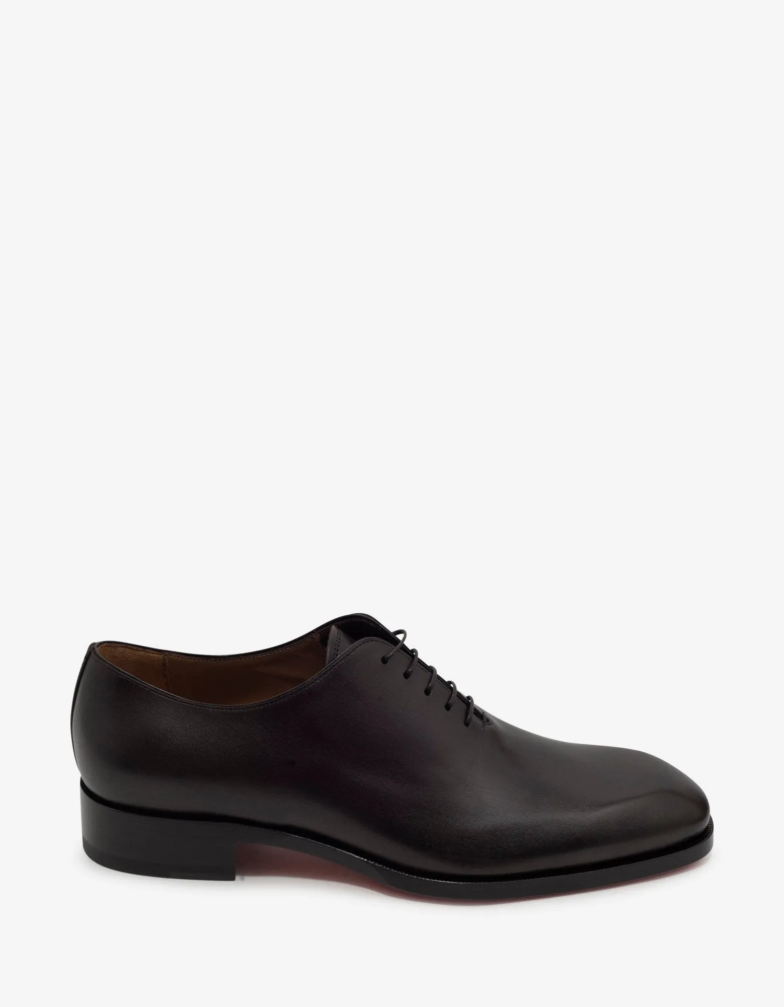 Corteo Brown Patina Leather Oxford Shoes -