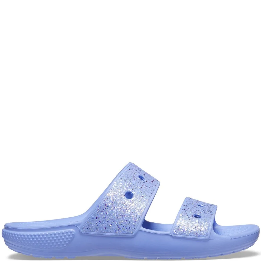 Crocs Kids Classic Crocs Glitter Sandal