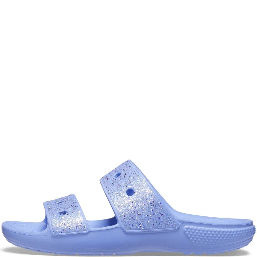 Crocs Kids Classic Crocs Glitter Sandal