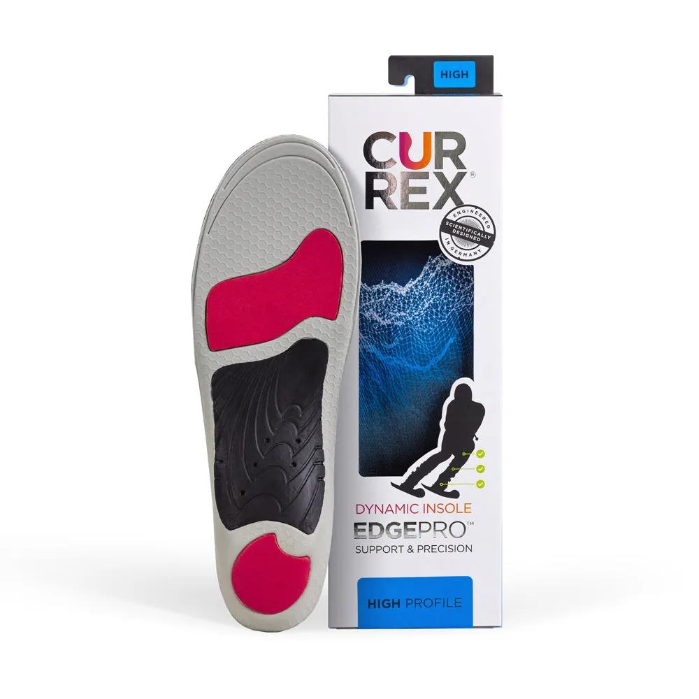 CURREX® EDGEPRO™ Insoles | Thermo Regulating Ski Boot Insoles for Snowboarding, Skiing, & Winter Sports