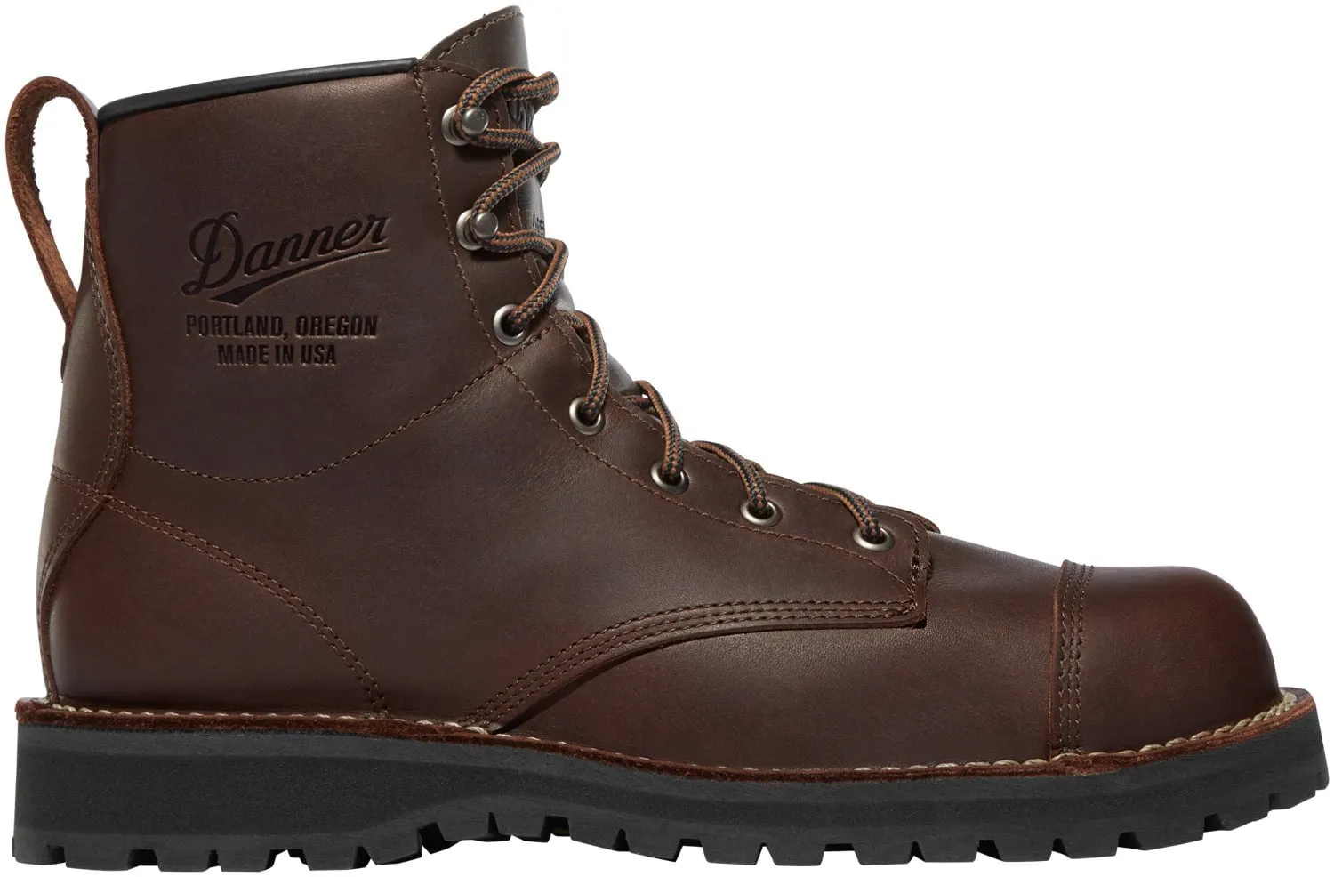 Danner Mens Moto GTX Brown Leather Motorcycle Boots