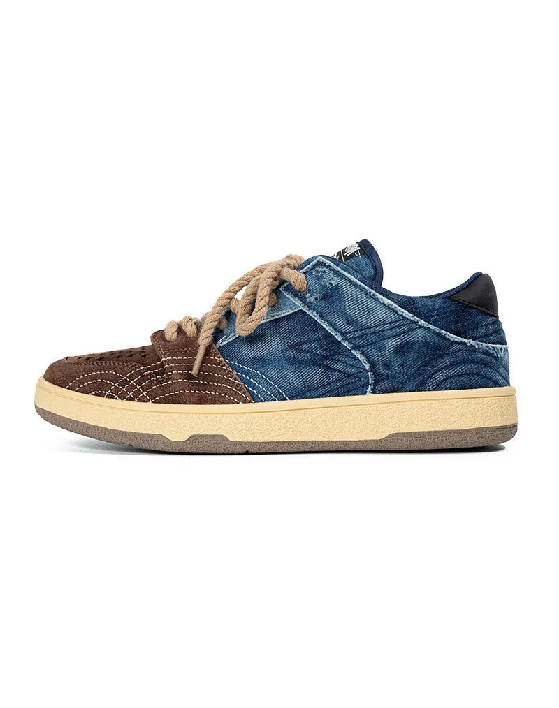 Denim Breathable All Match Men's Casual Shoes