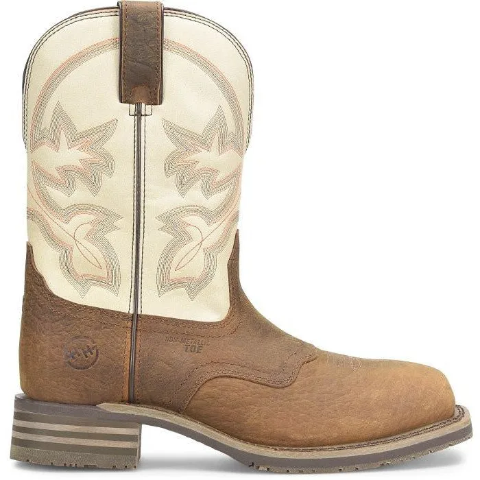 Double H Men's Hingham 10" Comp Toe Western Work Boot -Brown- DH4150